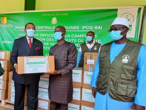 Santé : La Pharmacie centrale lance la campagne de distribution des produits de santé dans les régions de Kankan et Kindia
