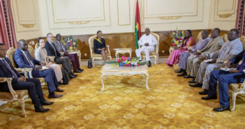 L’ACAME et Expertise France en audience avec le premier ministre du Burkina Faso
